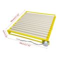 220v Automatic Multifunction Incubator Egg Tray Turning Hatcher Roller / Rolling for Chickens/Ducks/Birds/Poultry（13 Tubes）. 
