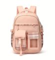 Pink Girls Backpack for School, Children bag, School bag Class 3 to 6 Cute girls bag,  School Stylish bag Cute Book bag Backpack for Girls & Women School College Students Backpack Durable Water Resistant. 