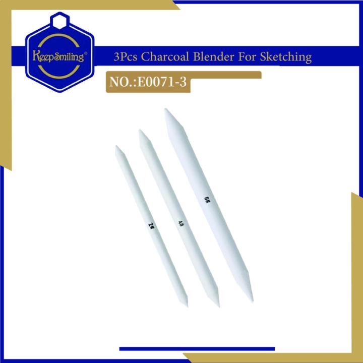Keep Smiling -  3Pcs Set Blender Blending Stumps for sketching drawing