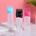 Hair oil applicator comb bottle | Best professional hair oil applicator bottle with comb | 160 ml. 