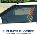 Old Pajero 4pcs Sun Shade for Car, Sun Shade For Car Universal, Sunshade Car Window, Car Front Window Sun Shade Protection for Driver Family Front seat & Back seat. 