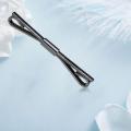 Metal Shirt Collar Clip Tie Collar Bar Pin for Unisex Scarf Necktie black. 