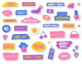 Journaling Aesthetic Stickers - Aesthetic Stickers - Scrap Book Stickers - Encouragement Quotes Sticker. 