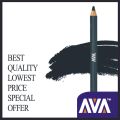 AVA WATERPROOF KAJAL PENCIL BLACK MAKEUP EYELINER LIPLINER PENCIL COSMETIC PENCIL HIGH COVERAGE LUMINOUS EFFECT EASY & SMOOTH APPLICATION EXCELLENT PIGMENT HIGH QUALITY SMOOTH APPLICATION PERFECT FINISH SHADE BLACK CREATE ENVY INDUCING CAT EYES. 