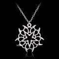 Mqchun Stainless Steel Rock Band Black Veil Brides Necklaces Veil Brides Bvb Merch Fob Logo Men Women Fans Necklace. 