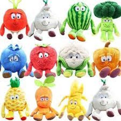Goodness Gang Fruit and Vegetable Large Size Stuffed Toy Premium Quality