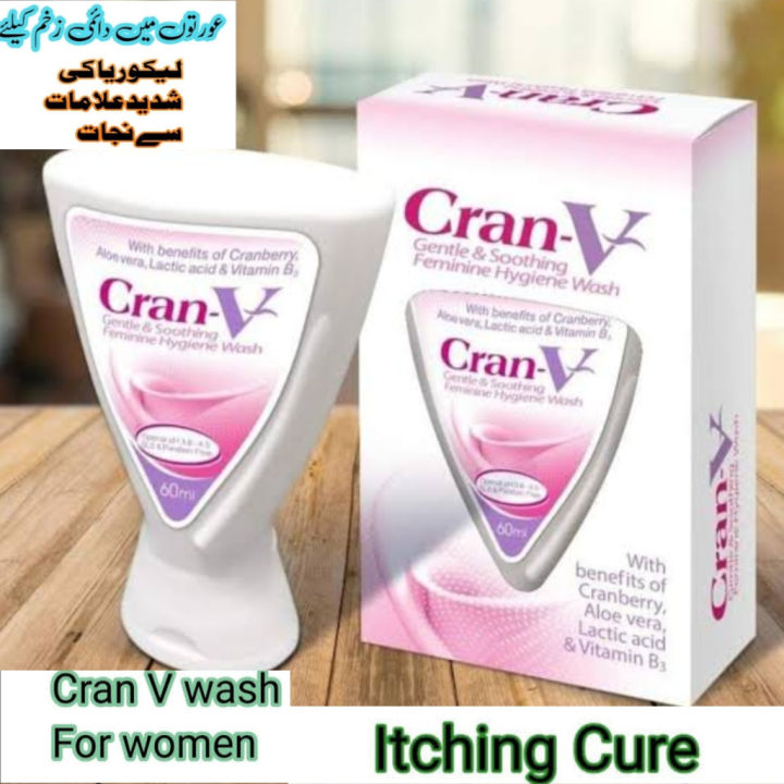 Cran V Feminine Hygiene Wash 60ml