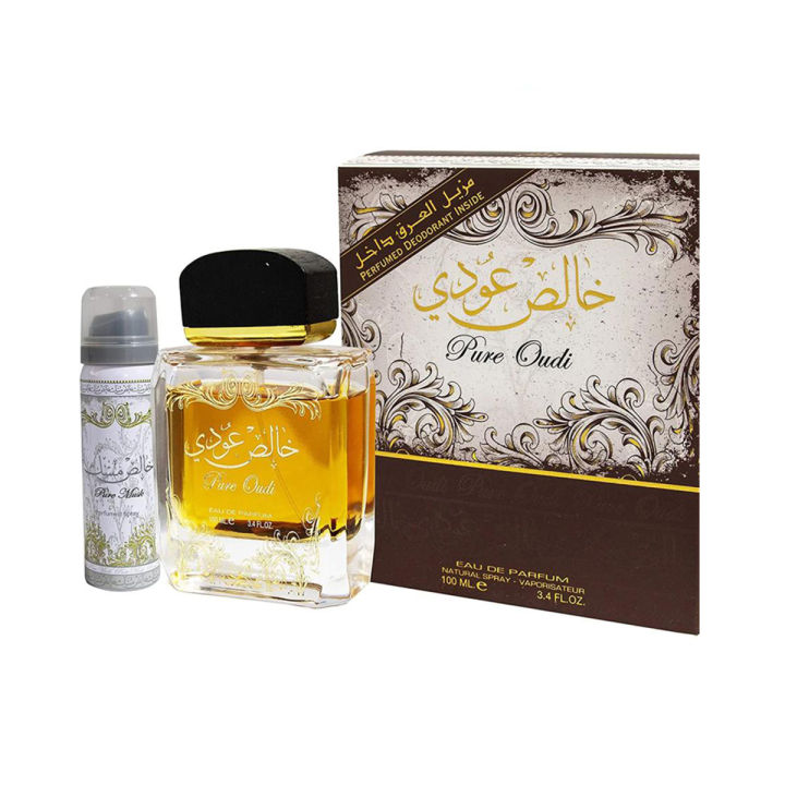 Lattafa Khalis Oudi Pure Oudi for women and men 100ml EDP (Arabic Perfume)