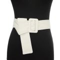 Super Long Belt Casual Solid Color Corset Belt Canvas Wide Belt Down Jacket Coat Decorative Waistband 160cmx5cm Women Waistband. 
