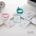 [Arjuna] Bantex Transparent ID Card Holder Lanyard Portrait. 