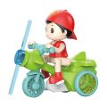 Electric Cool Cartoon Little Boy Tricycle Light Up Toys Wholesale. 