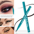 Amazon Makeup QIC Green Box Eyeliner Waterproof Non-Smudging Quick Drying Hard Tip Liquid Eyeliner Pen European and American Cosmetics. 