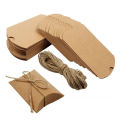 Packing Box Foldable Handmade with Hemp Rope Prestant Box. 