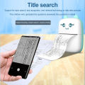 Mini Portable Pocket Size 57mm Wireless Bluetooth Cute Cat Shape Printer. 