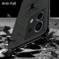Biruiqu For Xiaomi Redmi Note 13 Pro Hybrid Soft TPU Deer Pattern Leather Shockproof Case Cover. 