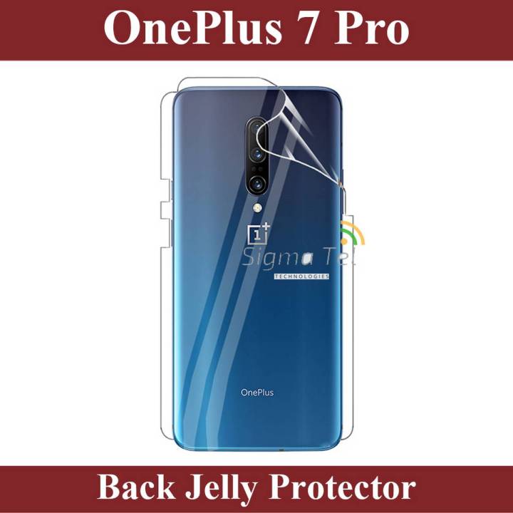 OnePlus 7 Pro Back Jelly Protector Clear Soft Protection Film Transparent Hydrogel Film Protector For OnePlus 7 Pro