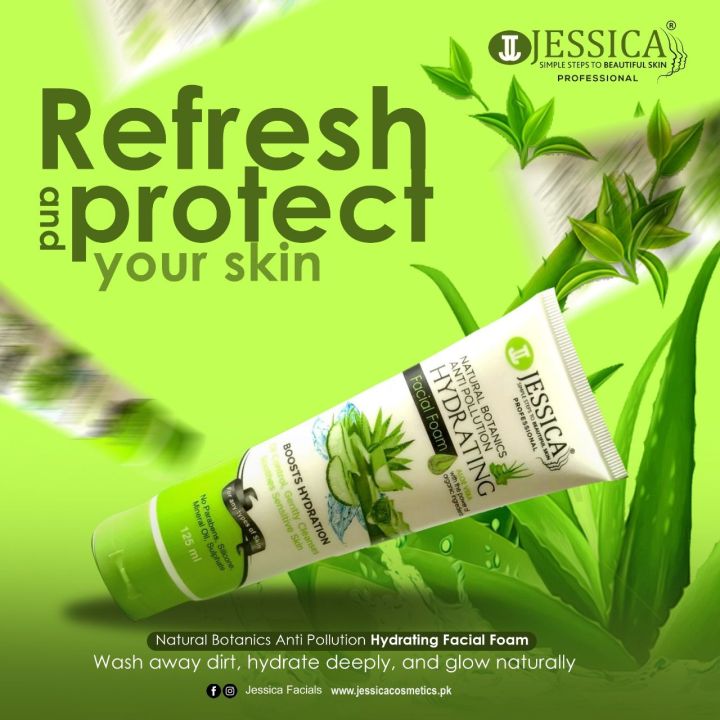 Jessica%20Anti%20Pollution%20Hydrating%20Aloevera%20Plus%20Green%20Tea%20Facial%20Foam%20-%20125ml%20-%20Image%203