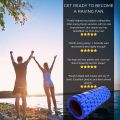 Fit Nation Foam Roller Ultra Lightweight Hollow Core Muscle Roller for Deep Pain Relief in Your Aching Legs and Body - Imported from UK. 