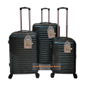 Hardtop 3-Piece Trolley Suitcase Set with4 Spinner Wheels Luggage Set. 