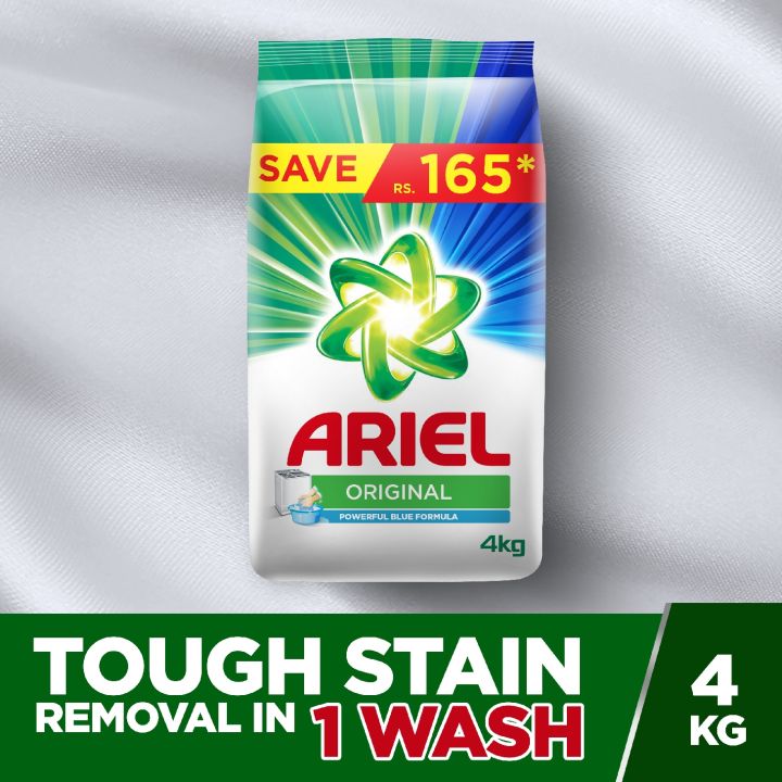 Ariel Detergent Washing Powder Original - 4kg Pack