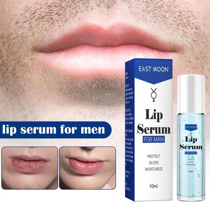 Natural Pink Tint Lip Essence Lip Serum For Men Lips Glow Oil Treatment Anti Cracking Repair Moisturize Chapped LipsFix Dar D9Q6
