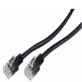 30FT Landline Telephone Set Extension Cord Cable, Landline Phone Line Wire with RJ11 6P4C Plugs, Includes Cable Clips - Black. 