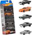 Hot Wheels 5 Vehicle Pack Fast & Furious. 