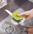 Blade Brush Knife Cleaner Chopsticks and Fork Cleaning Brush Cutlery Cleaner. 