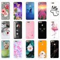 Soft TPU Honor 7X Case Cover Drawing Painted 5.93 Huawei Honor 7X Case Phone Back Protective Silicone Case Honor 7 5. 