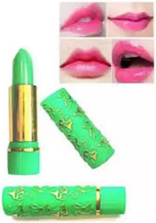 3-Pcs Magical Twist on Lipstick for Girls, Green.