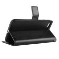 For Apple 7 leather case iPhone 8 Plus flip phone case Apple 7Plus protective case crazy horse pattern flip shockproof magnetic leather card slots wallet Anti-drop  Luxury Soft Side Protection Mobile Phone Case Cover Back. 