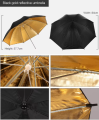 1Pcs Photography Silver Umbrella Soft Light Diffuser Reflector. 