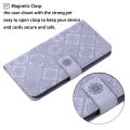 Huawei P40 lite E / Y7p Ethnic Style Embossed Pattern Horizontal Flip Leather Case with Holder & Card Slots & Wallet & Lanyard. 