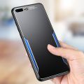 For iPhone SE 2020 Electroplated Metal Back Panel Soft TPU Bumper Double Shockproof Protective Cover Compatible case. 
