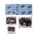 Decool 20 In 1 Architect Super Wilderness Pursuit Car Multificence Building Blocks Technique Bricks & Engineering Toy Super Sports Cars Technic Compatible Lego_ Toys  Early Educational 233+pcs DIY Brick 20 Model : 31019. 