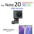 Front Facing Selfie Camera For Samsung Galaxy Note 20 Ultra N980 N981 N985 N986 Flex Cable Parts. 