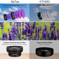 Phone Lens Kit 0.45X Wide Angle Len & 12.5X Macro HD Camera Lens Universal for iPhone 11 12 Pro max Xiaomi All Android Phone-Orange. 