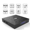 SMART BOX T9 4GB+64GB QUAD CORE 4K ULTA HD 9.0 Android Tv Box. 
