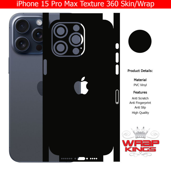 iPhone%2015%20Pro%20Max%20Skin/Wrap%20360%20Protection%20Sheet/%20Carbon%20fiber/%20Matte/%20Transparent/%20Lamination%20Back%20And%20Sides%20Included%20Camera%20Skin%20-%20Image%205
