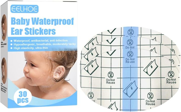 Baby%20Waterproof%20Ear%20Patch%20Stickers%20Ear%20Protector%20Swimming%20Bath%20Shampoo%20-%20Image%202