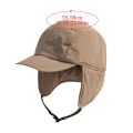Outdoors Japanese Bomber Hat Warm Thick Ushanka Fur Hat Windproof Casual Lei Feng Hat for Men Women. 