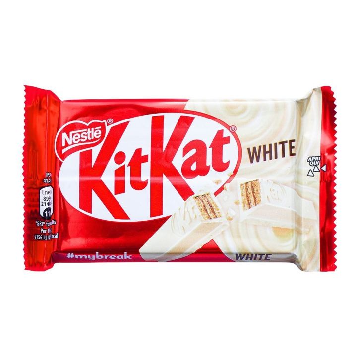 Kit Kat 4 Fingers White Chocolate Bar 41.5g | 📦 100% Genuine | Fresh ...