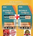 4x AAA Rechargeable Battery Cell PENCIL SIZE Imported Sony Cycle Energy NiMH Pack of 4 -1.2v 4300mAh 1000 Cycles Batteries Cells. 