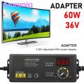Power Adapter with Led Indicator Adjustable Voltage Power Adapter with Led Display 3-36v 60w Cnc Power Supply for Home Charger Adjustable Voltage Power Supply. 