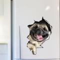 Funny Cat Dog Toilet Seat Cover Lid Sticker Bathroom Wall Art Decoration Decal. 