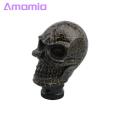 Amamia Shifter Handle Head Eco-friendly Skull Head Manual Car Gear Stick. 
