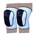EVO Knee Pad Guards straps wraps colour Black. 