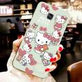 For Samsung Galaxy A5 2017 Back Cover Case Fashion Cute kitty Soft Silicone Shockproof Camera Lens Protector Phone Cases. 