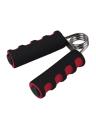 Pair of Hand Grippers-Soft Foam Hand Exerciser - Red. 