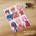 Naruto Uzumaki Sticker Sheet for Anime Fans Un-Cut (A4). 
